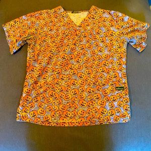 Scrub top for Halloween